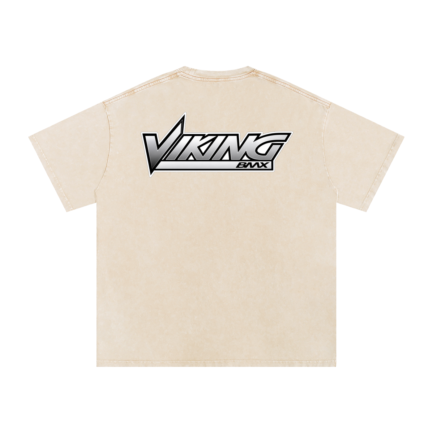 VIKING BMX- adult unisex Snow Washed Oversized Cotton T-Shirt