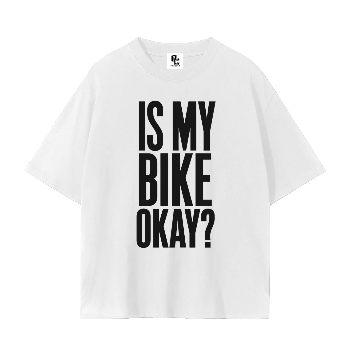 Is my Bike okay?- adult unisex Seamless T-Shirt