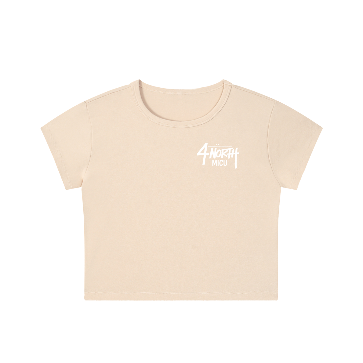 4 North- woman’s Snow Washed Crop Top