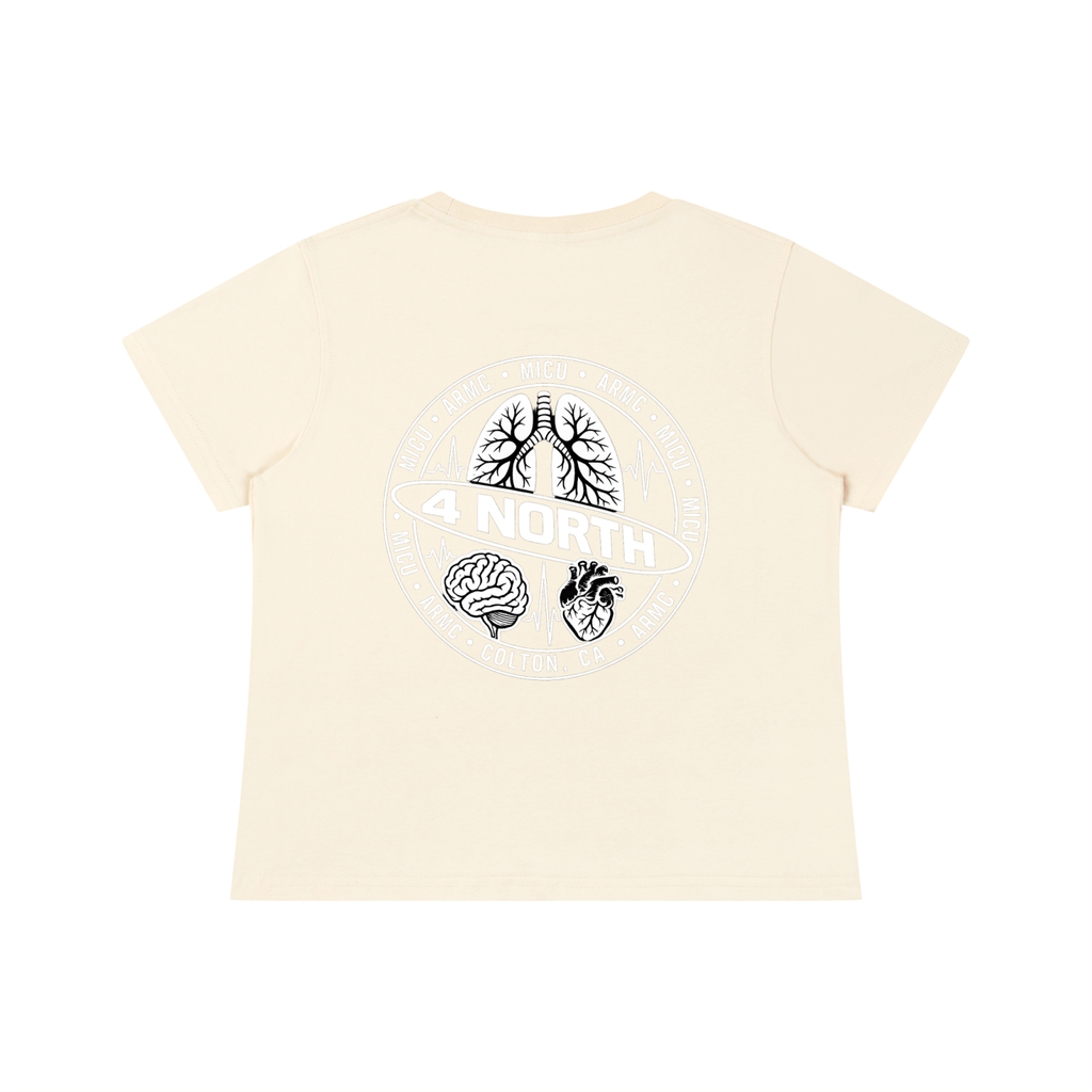 4 North white lettering-Women's Quick-Dry Baby T-Shirt