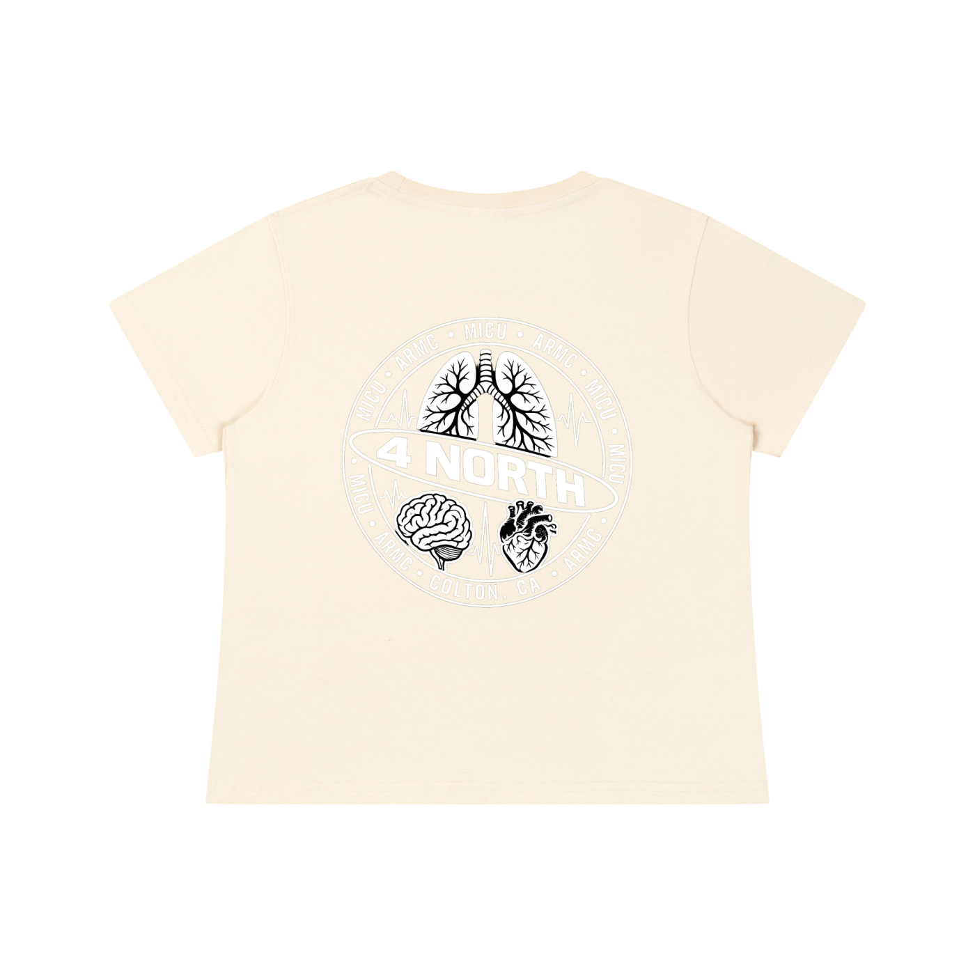 4 North white lettering-Women's Quick-Dry Baby T-Shirt