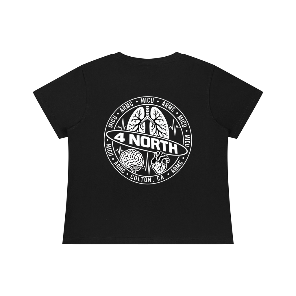 4 North white lettering-Women's Quick-Dry Baby T-Shirt