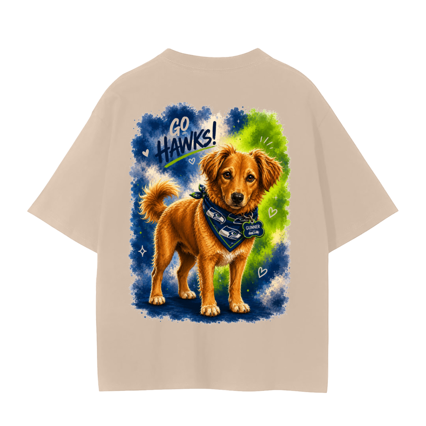 Seahawks Gunner- adult unisex Seamless T-Shirt