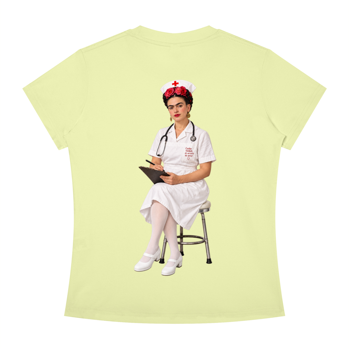 Cynthia custom- Women's Slim Fit Crewneck T-Shirt