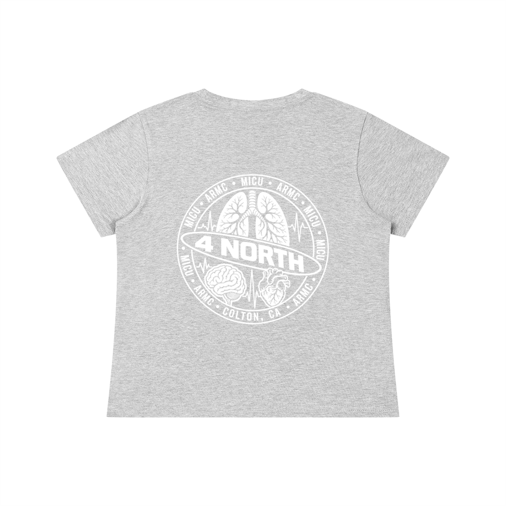 4 North White lettering- Women's Quick-Dry Baby T-Shirt
