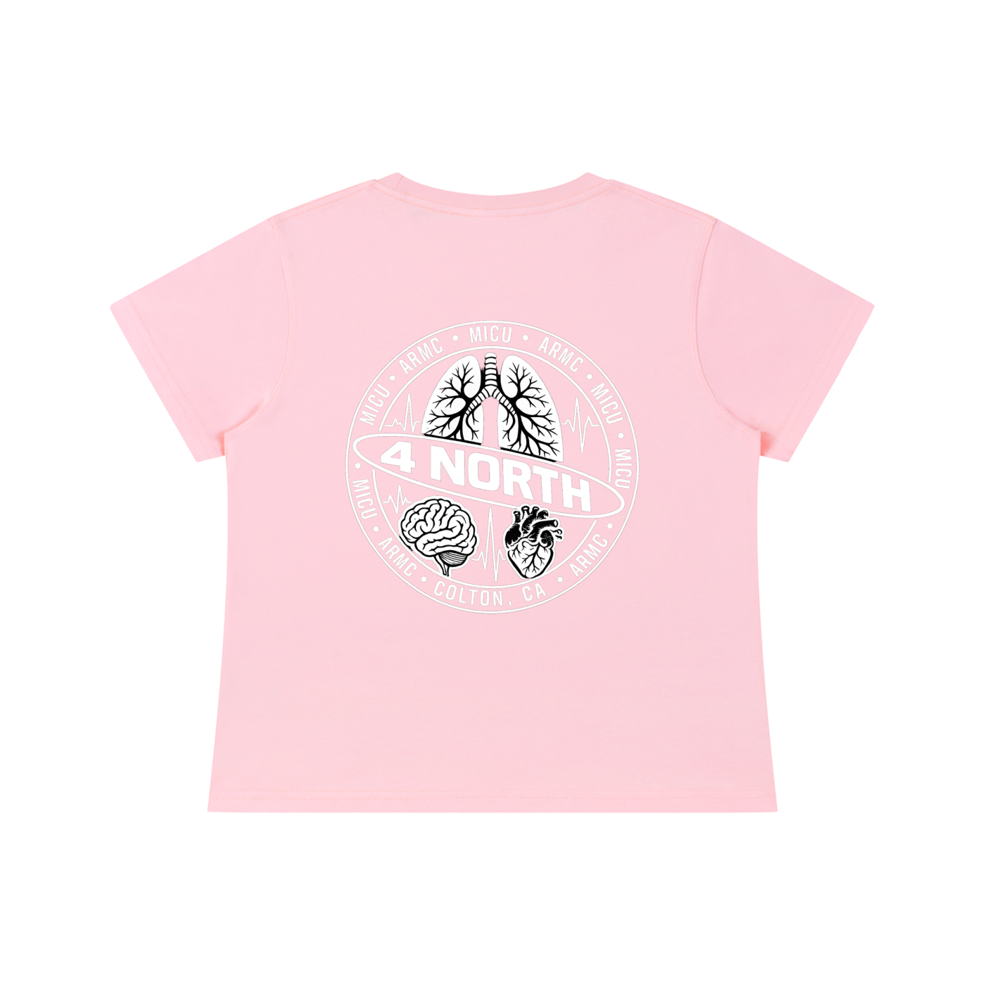 4 North white lettering-Women's Quick-Dry Baby T-Shirt