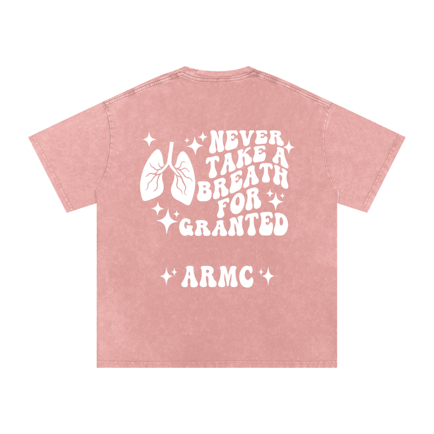 Respiratory Therapy- adult unisex Snow Washed Oversized Cotton T-Shirt