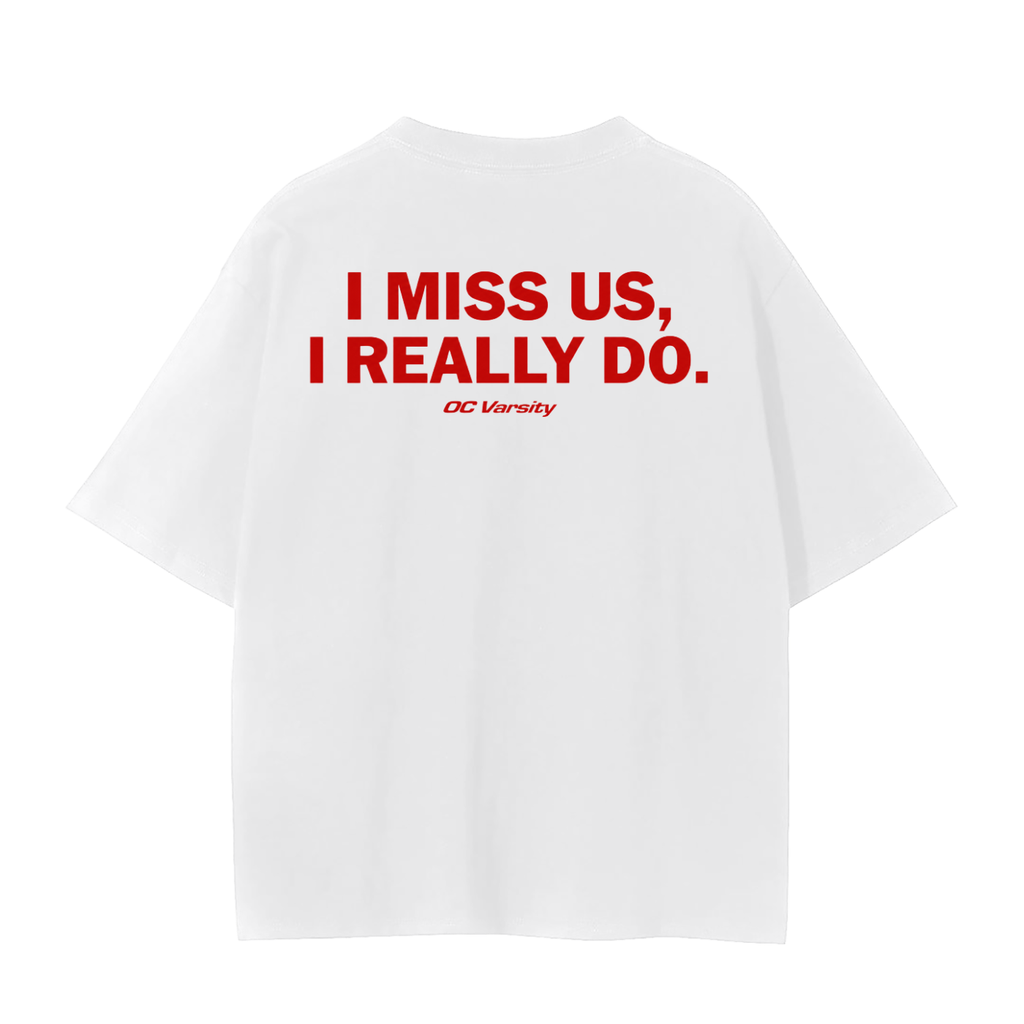 I Miss Us OC Varsity- adult unisex Seamless T-Shirt