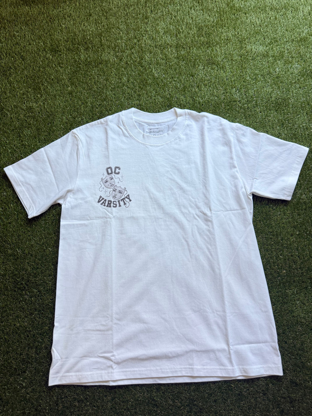 Smile now cry later OC varsity- adult unisex Seamless T-Shirt