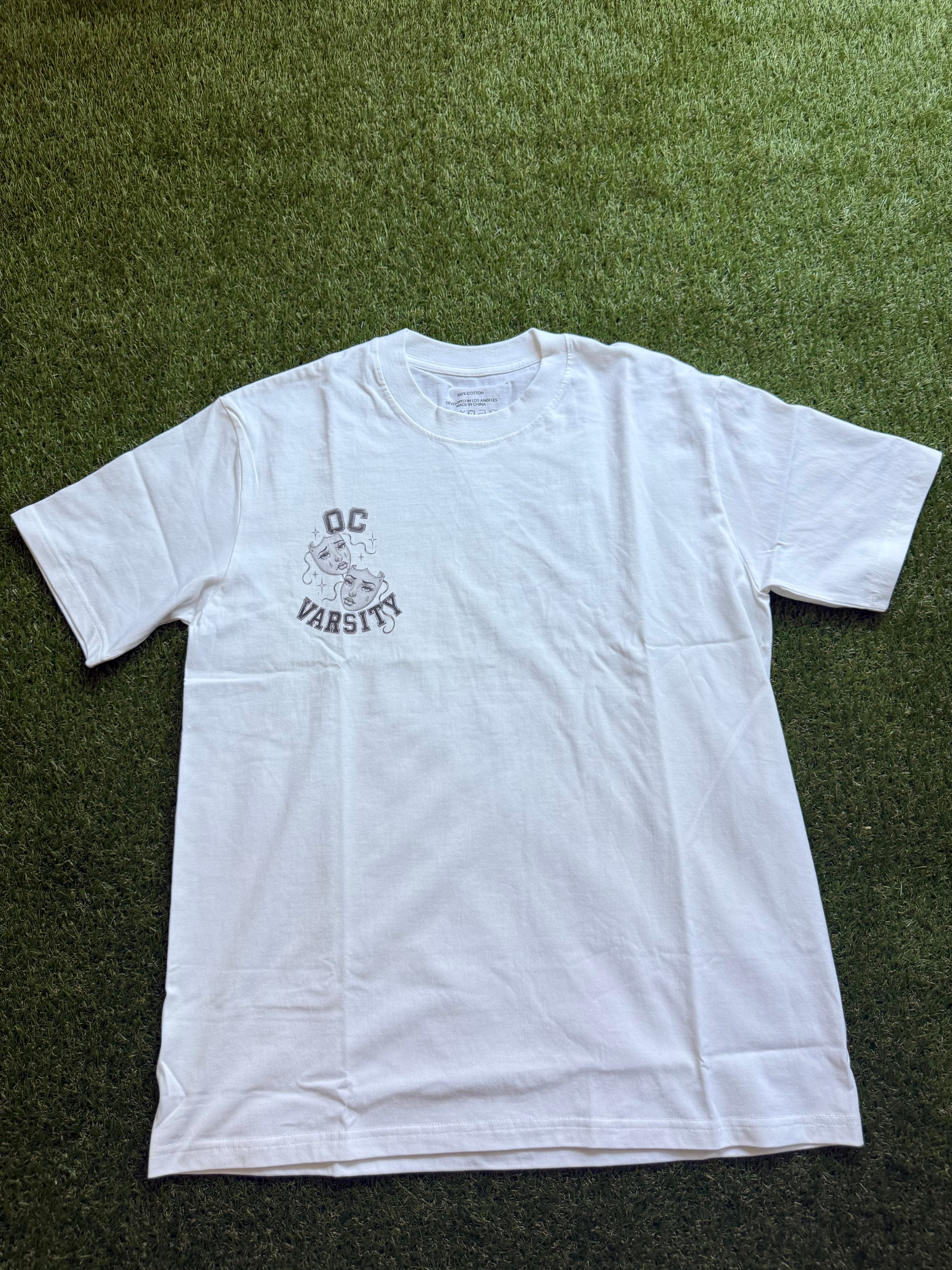 Smile now cry later OC varsity- adult unisex Seamless T-Shirt