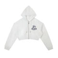 OC Varsity Logo- Adult Women Essential Cropped Zip-Up Hoodie
