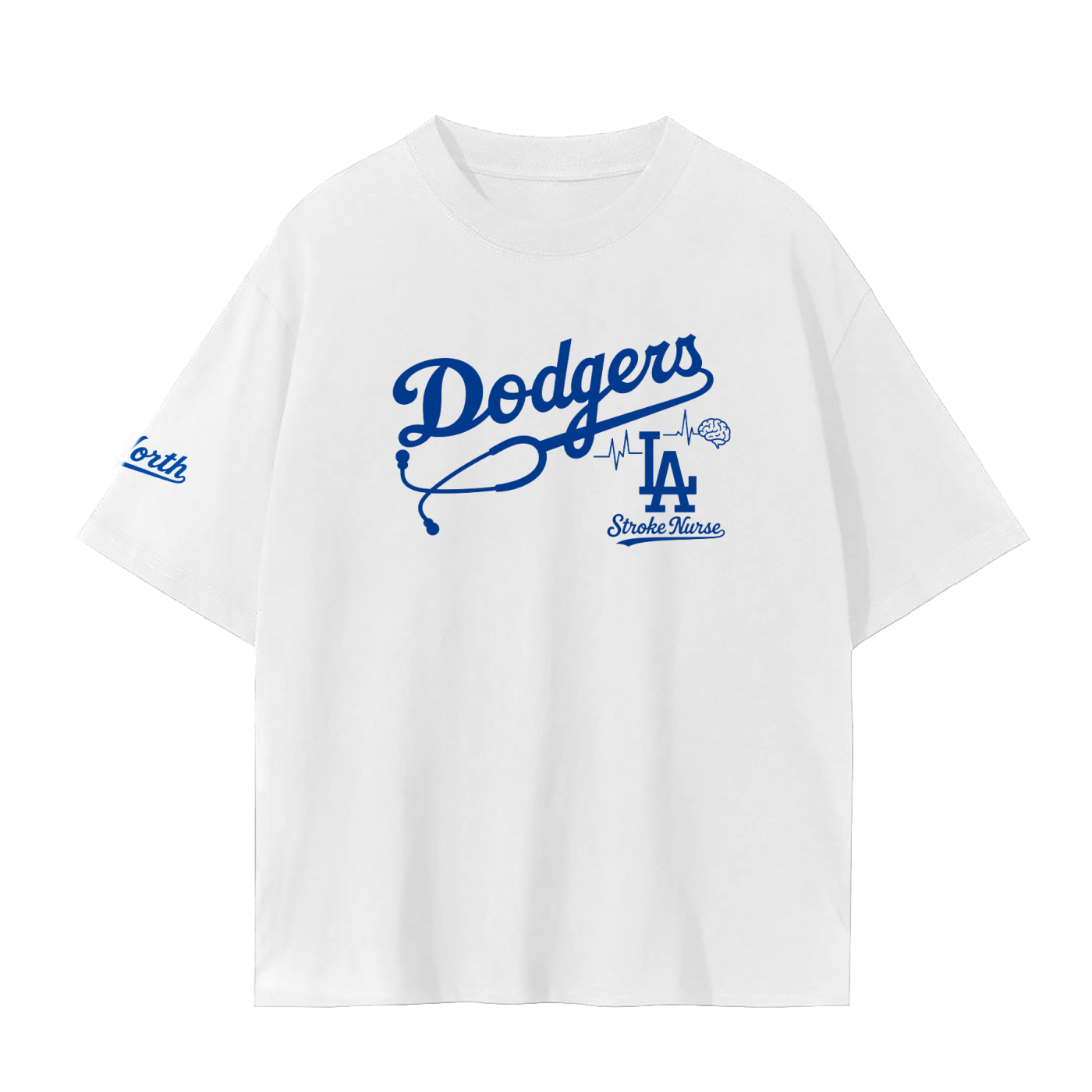Dodgers Nurse Appreciation night -adult unisex Seamless T-Shirt