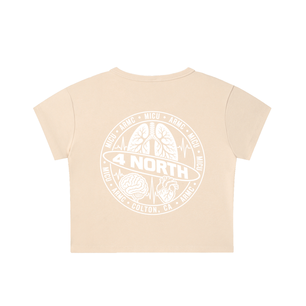 4 North- woman’s Snow Washed Crop Top