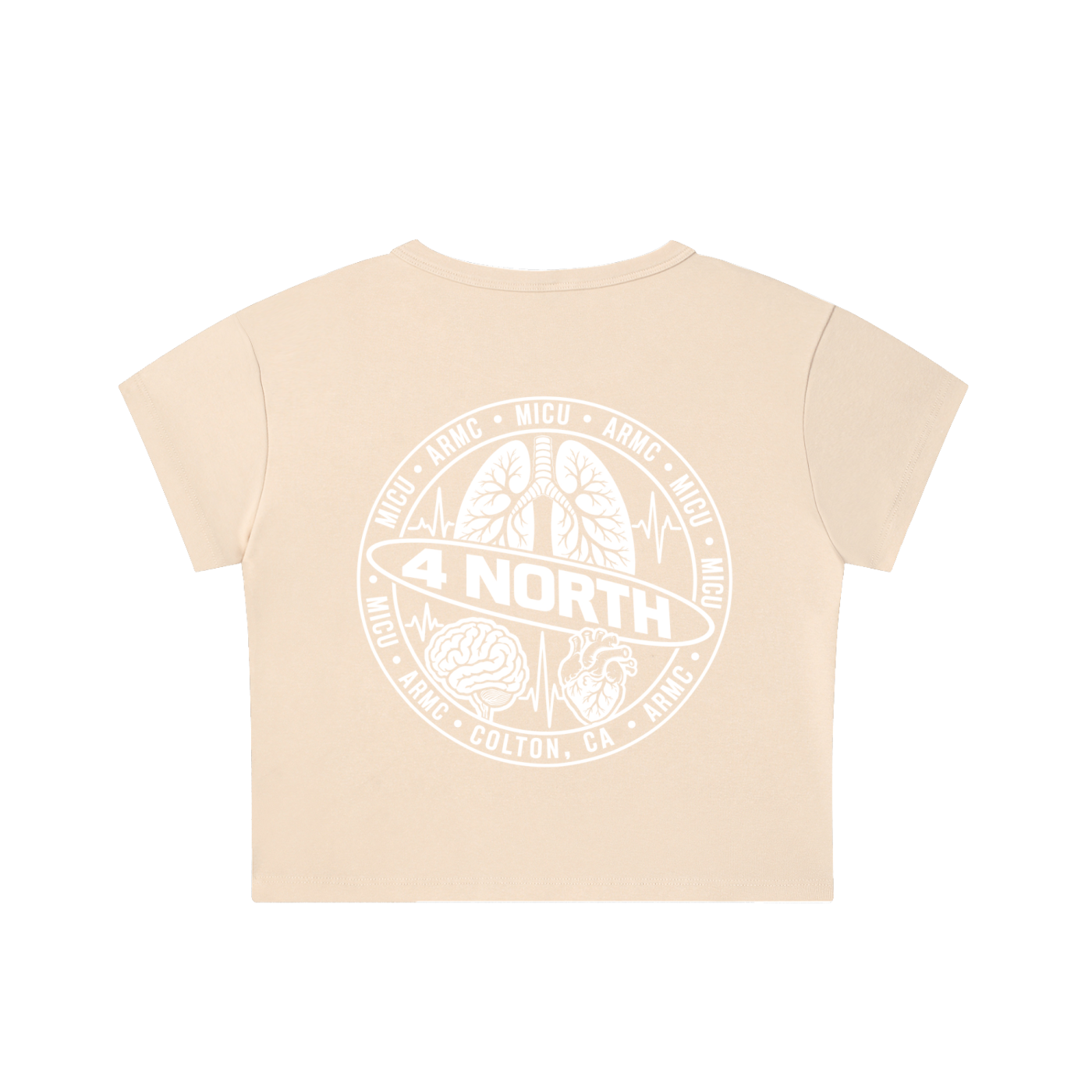 4 North- woman’s Snow Washed Crop Top