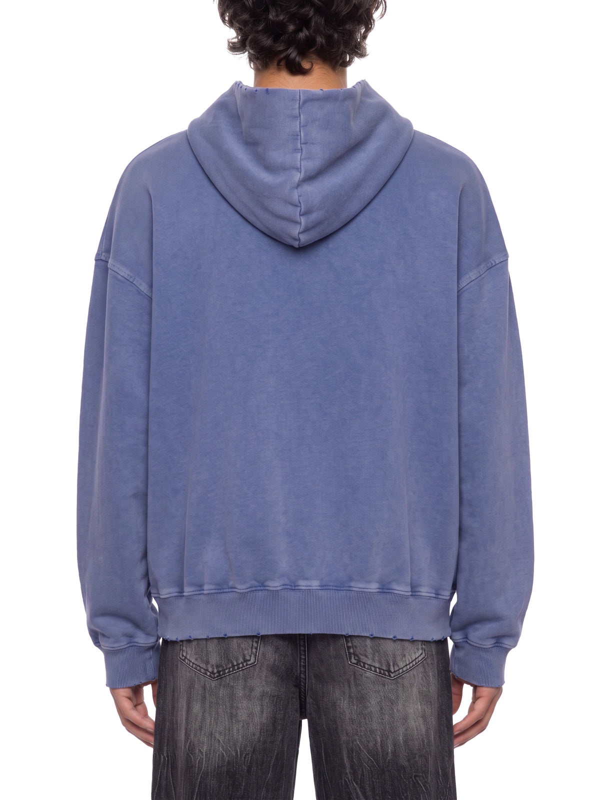 4 North-adult unisex Mineral Wash Distressed Hoodie