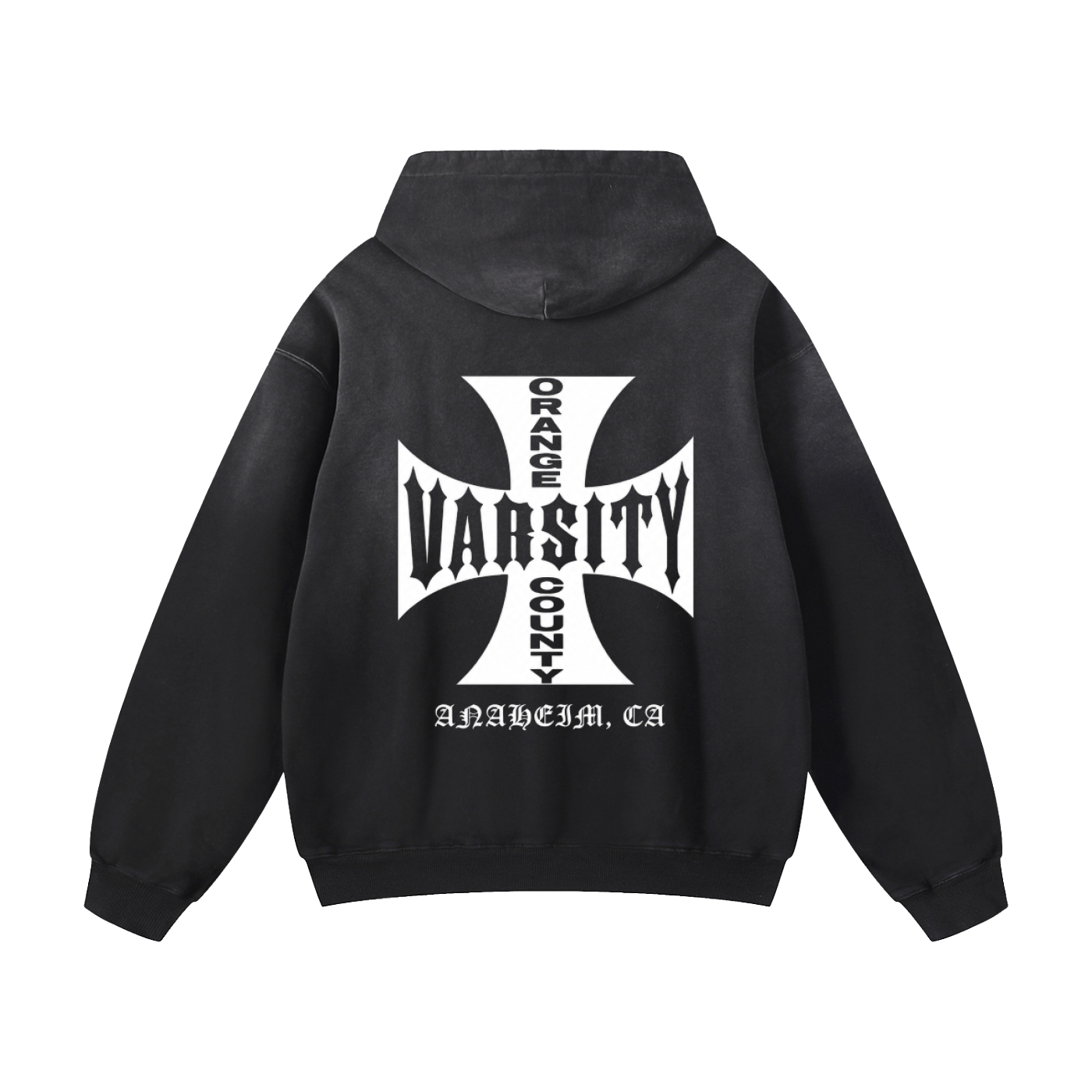 OC VARSITY choppers- adult unisex Heavyweight Sunfade Oversized Hoodie