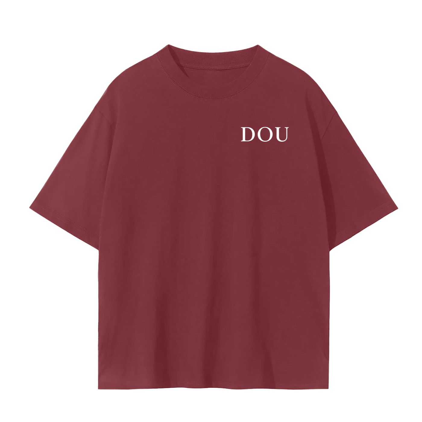 DOU white lettering- adult unisex Seamless T-Shirt