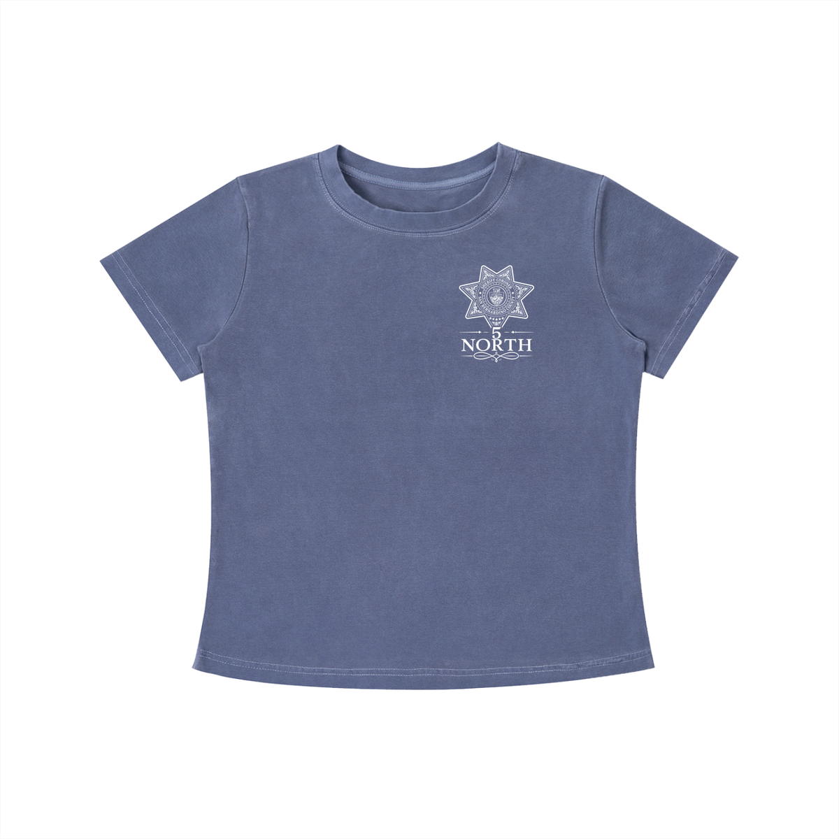 5 North- women’s Vintage Wash Slim Fit T-shirt