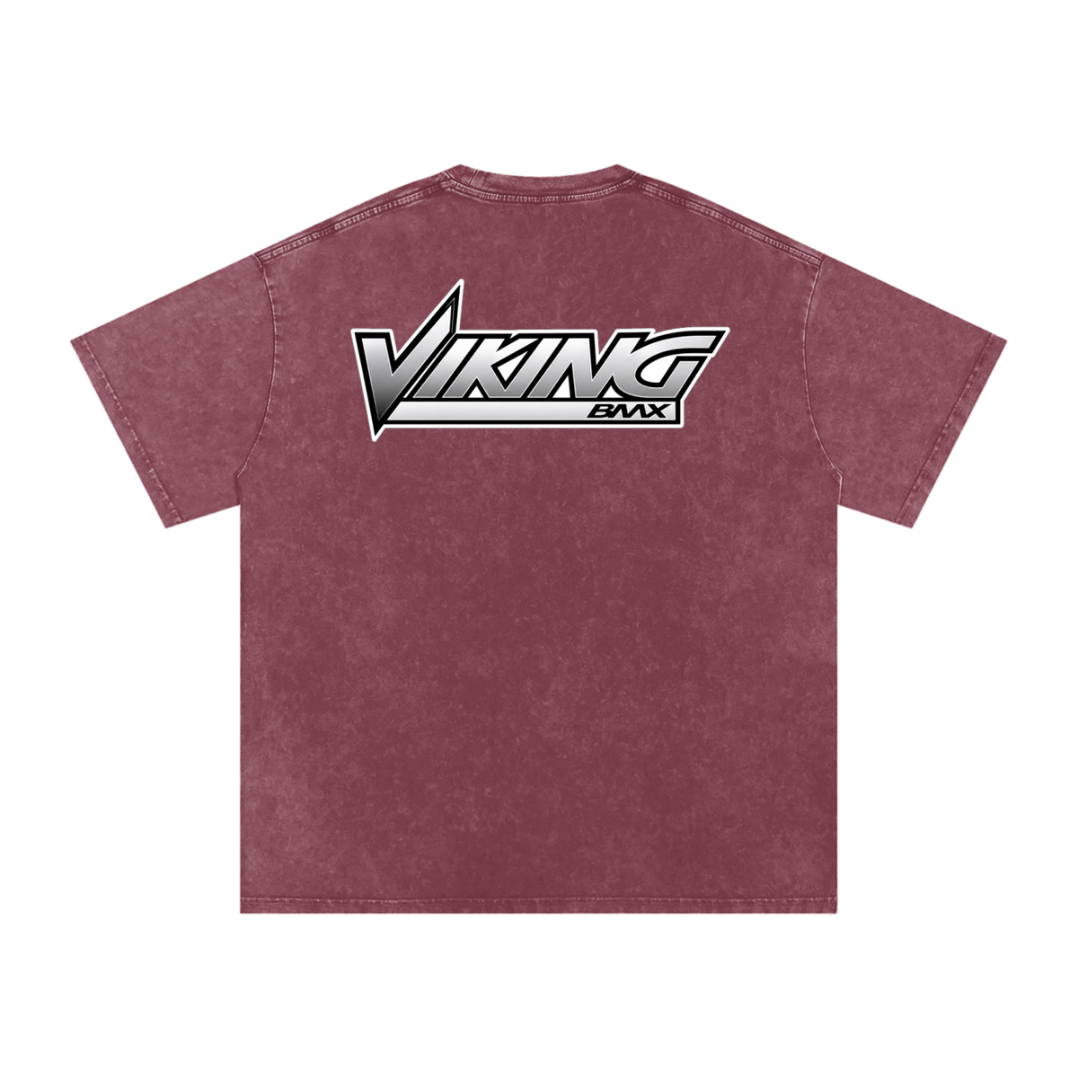 VIKING BMX- adult unisex Snow Washed Oversized Cotton T-Shirt