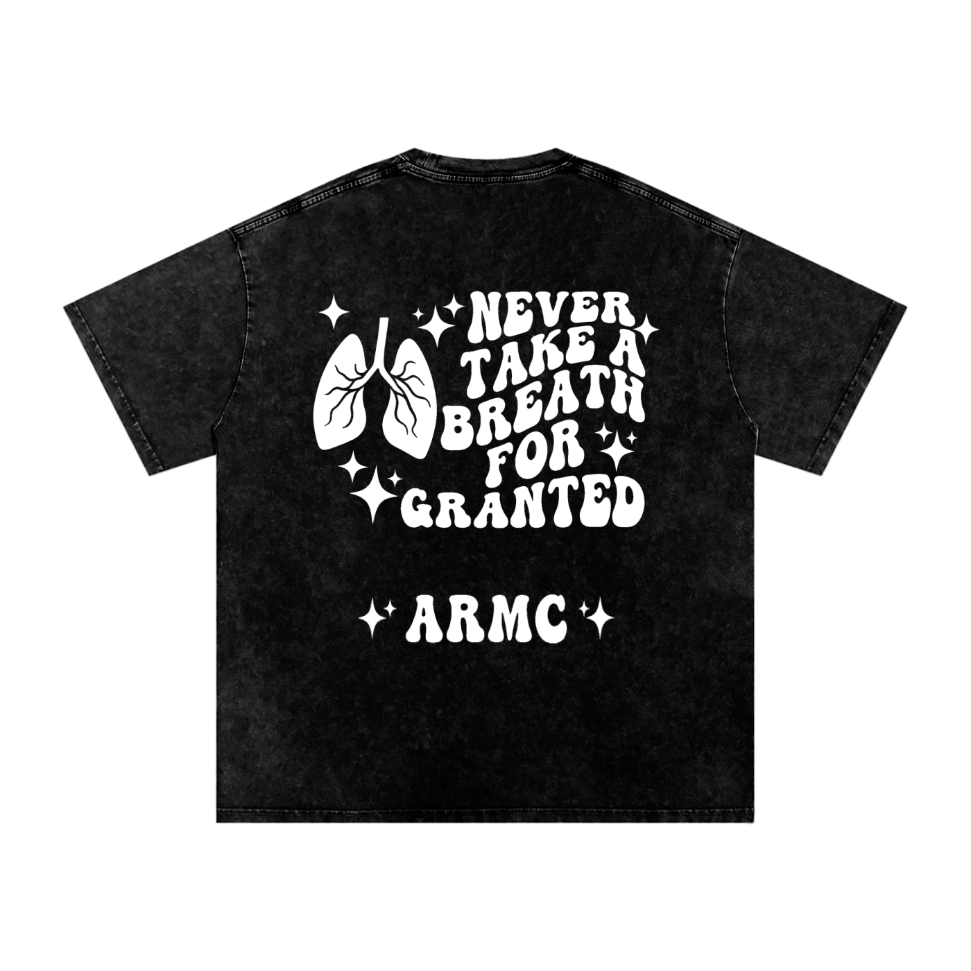 Respiratory Therapy- adult unisex Snow Washed Oversized Cotton T-Shirt