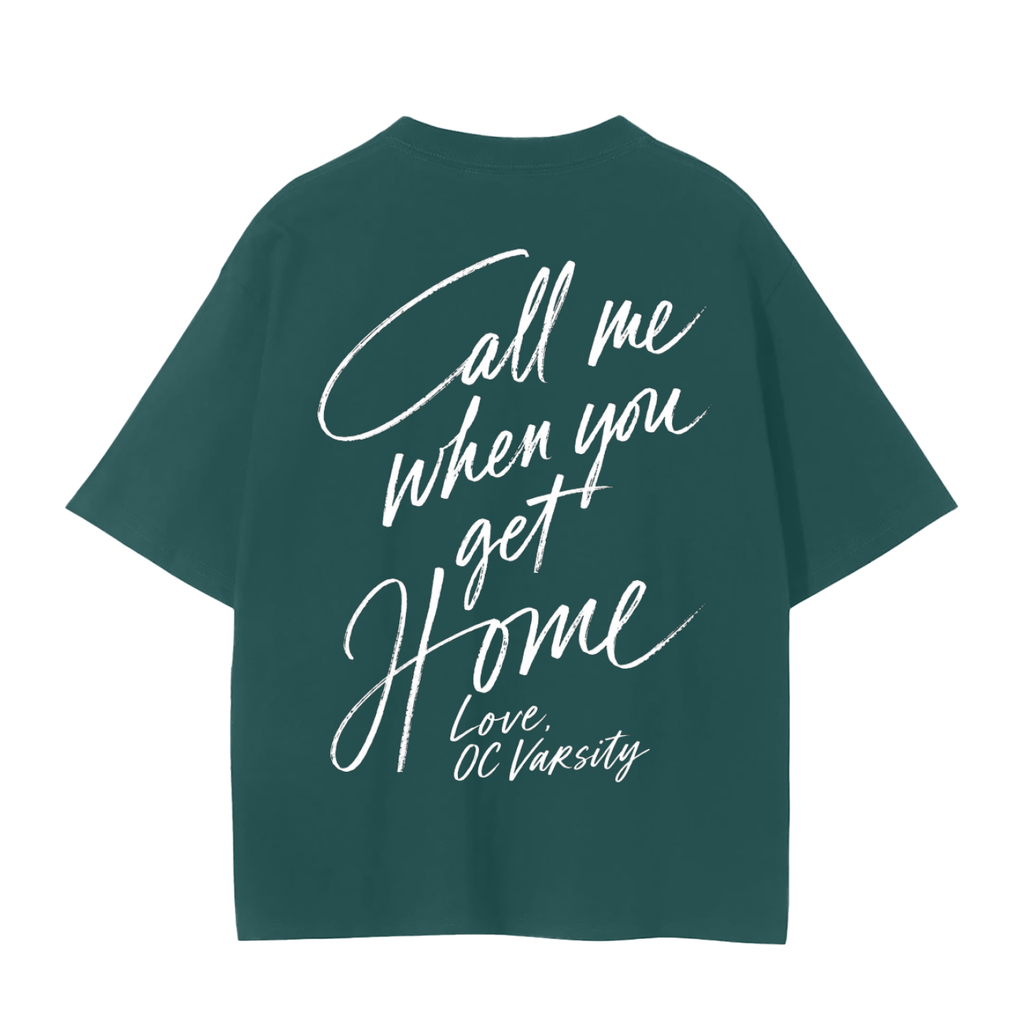 Call me when you get Home- adult unisex Seamless T-Shirt
