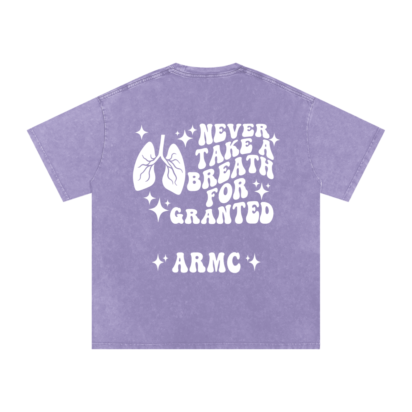 Respiratory Therapy- adult unisex Snow Washed Oversized Cotton T-Shirt