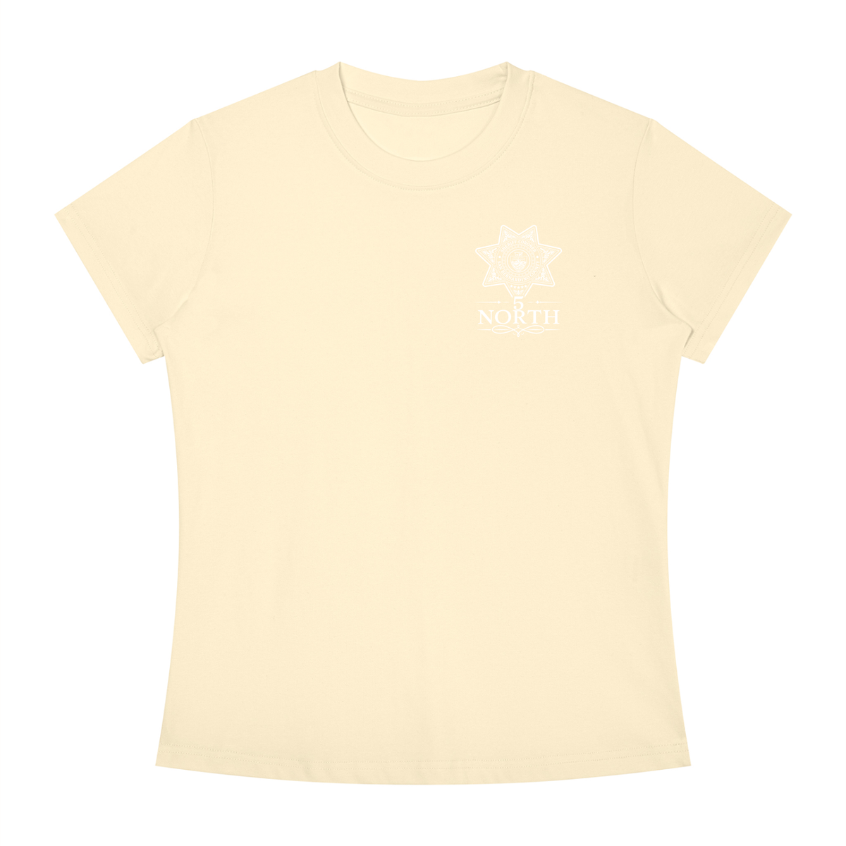 5 North- Women's Slim Fit Crewneck T-Shirt