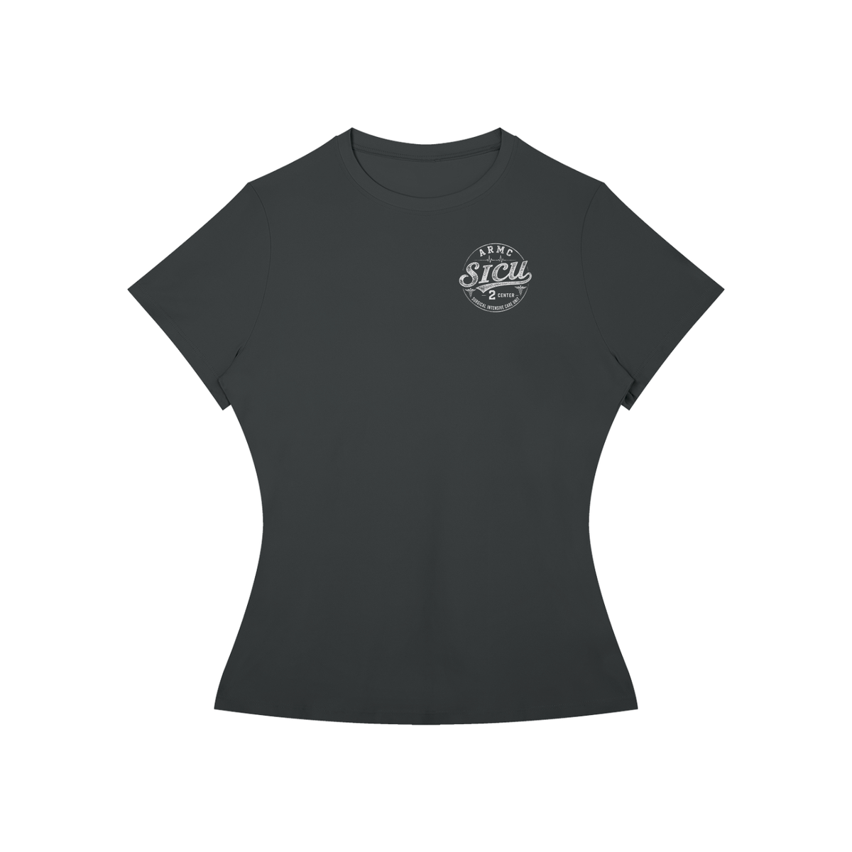 2 Center- Women’s Slim Fit Performance T-Shirt