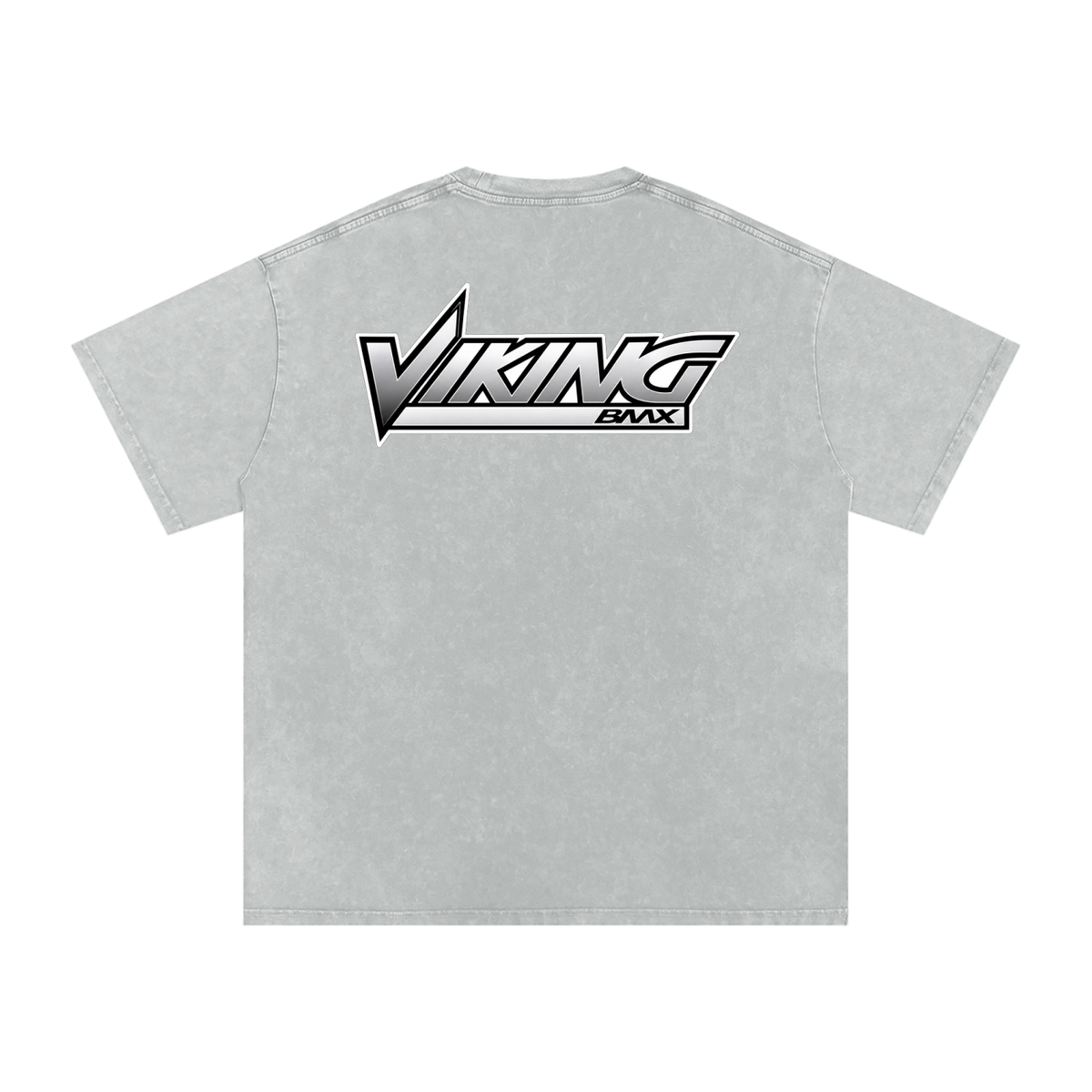 VIKING BMX- adult unisex Snow Washed Oversized Cotton T-Shirt