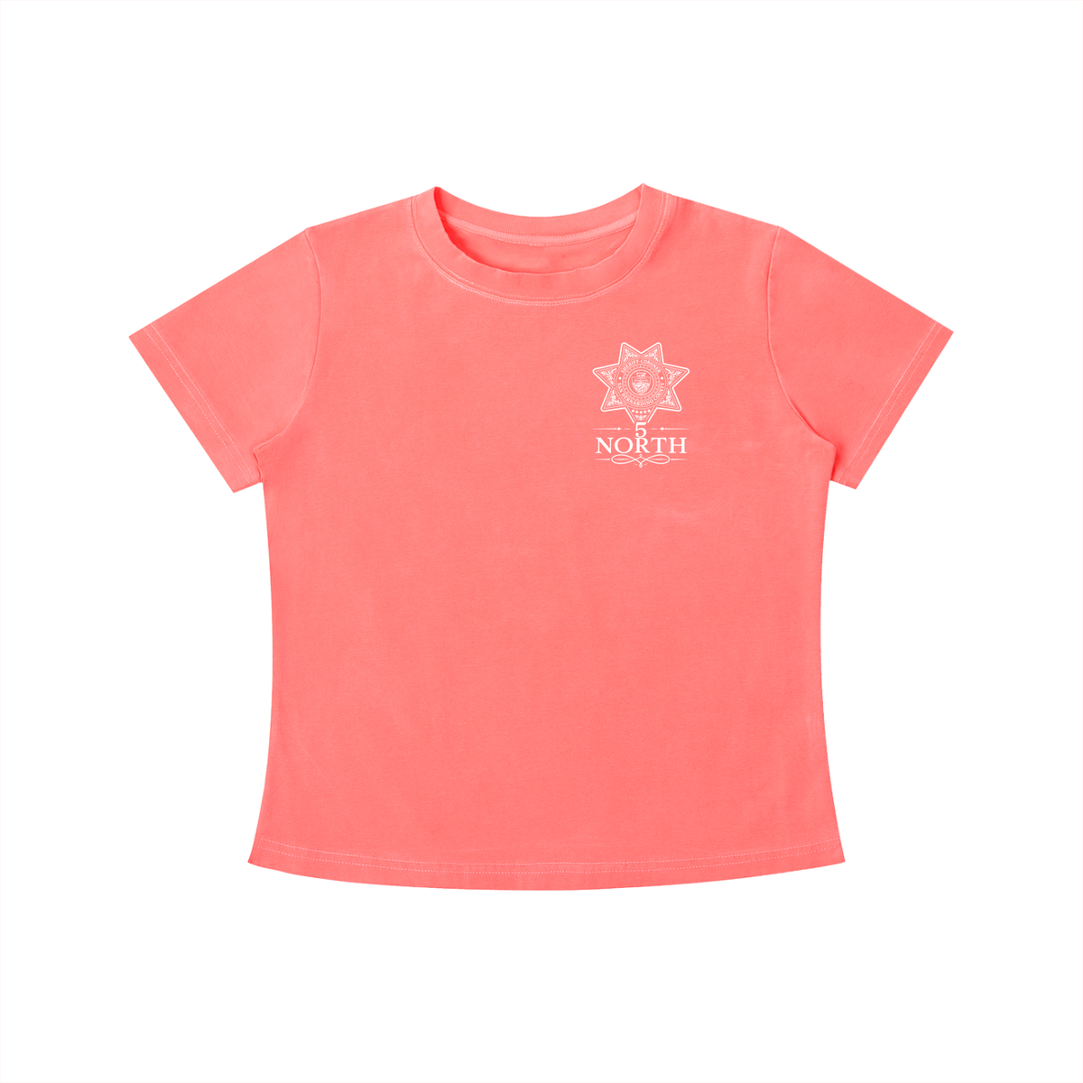 5 North- women’s Vintage Wash Slim Fit T-shirt