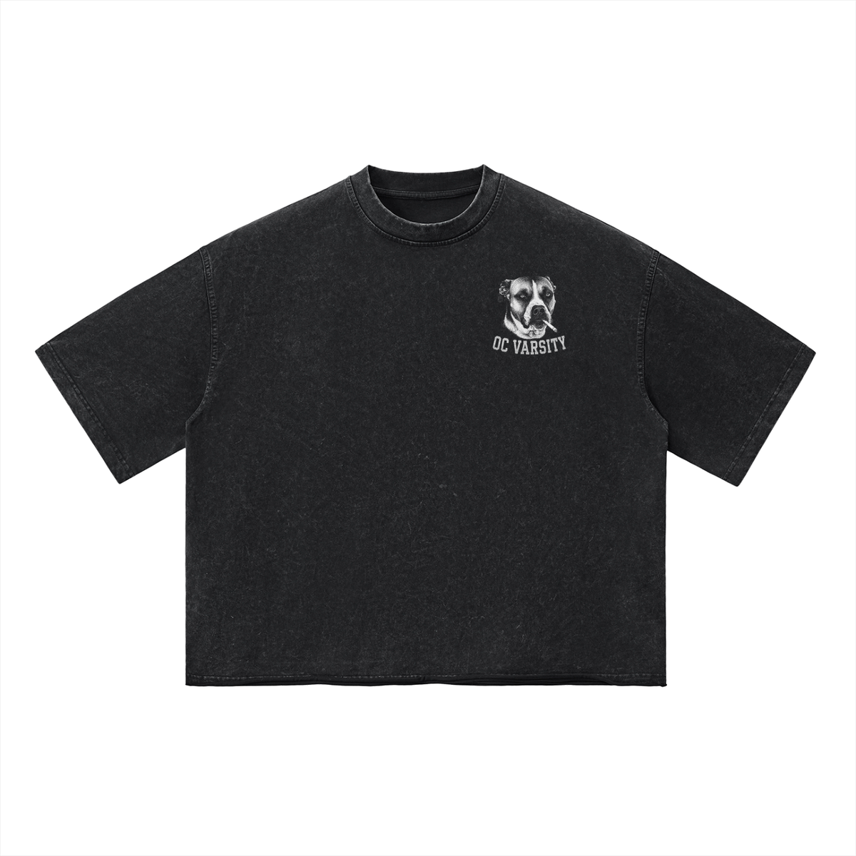 Mia OC Varsity- adult unisex Vintage Wash Boxy T-Shirt