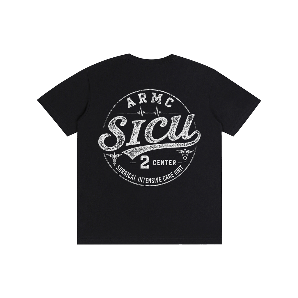 2 Center SICU- Pure Cotton Unisex T-Shirt