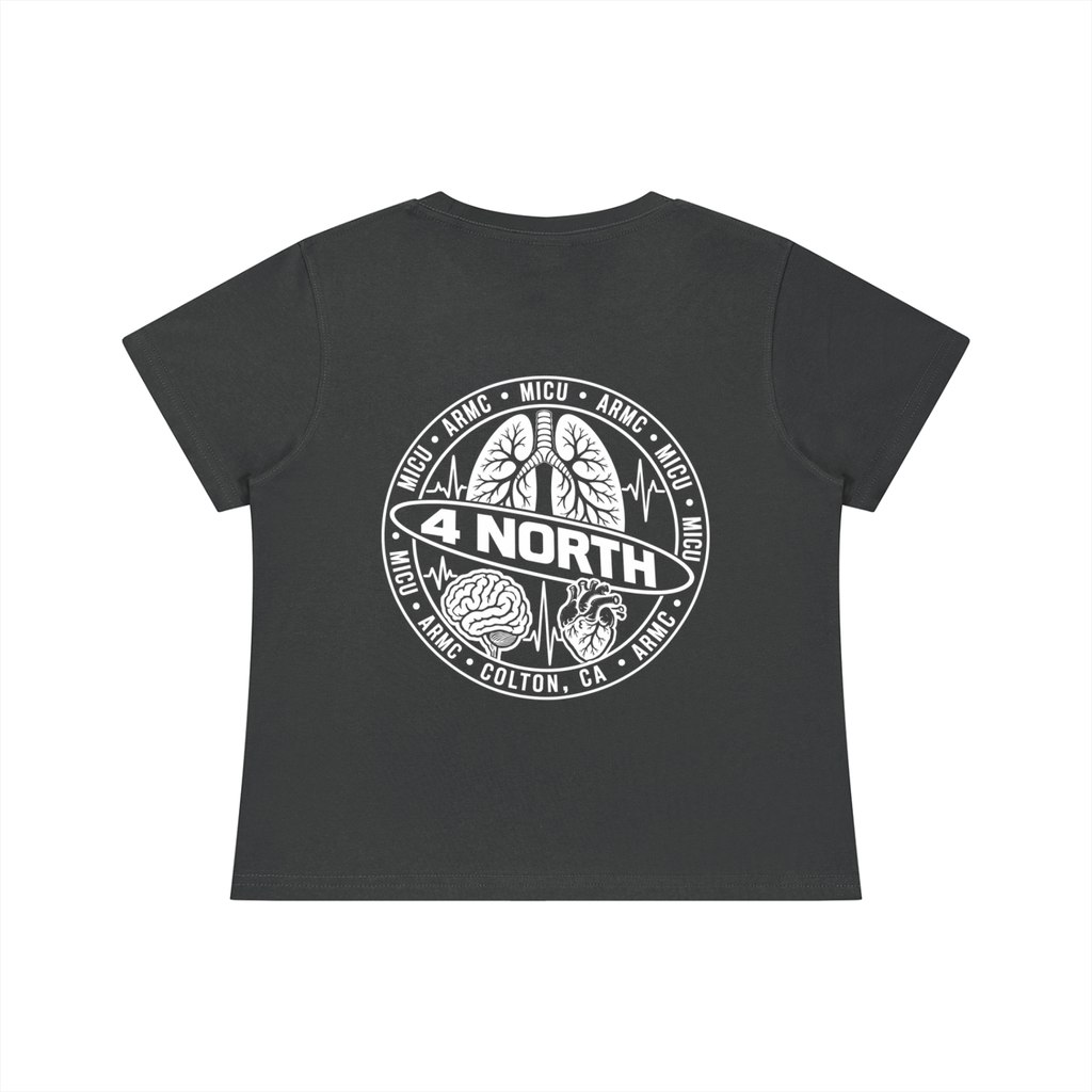 4 North White lettering- Women's Quick-Dry Baby T-Shirt