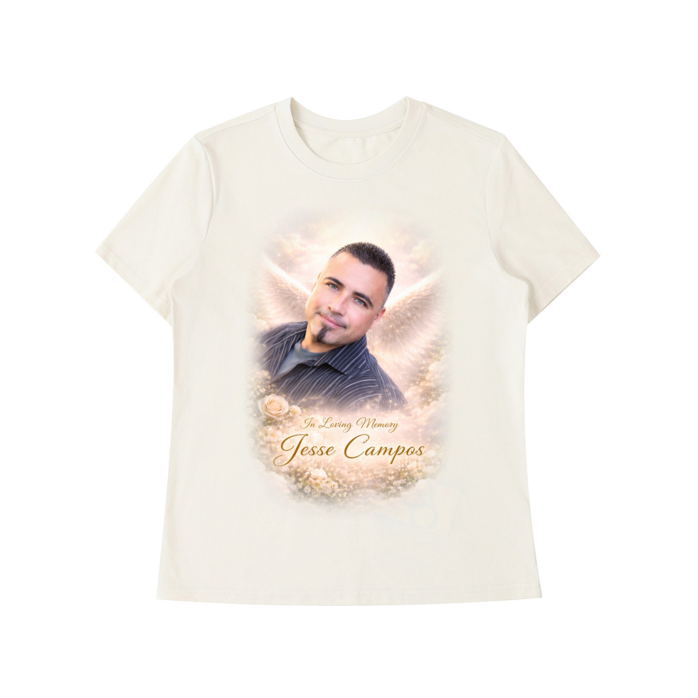 Custom Memorial ‘Jesse’ - adult women essential standard shoulder t-Shirt