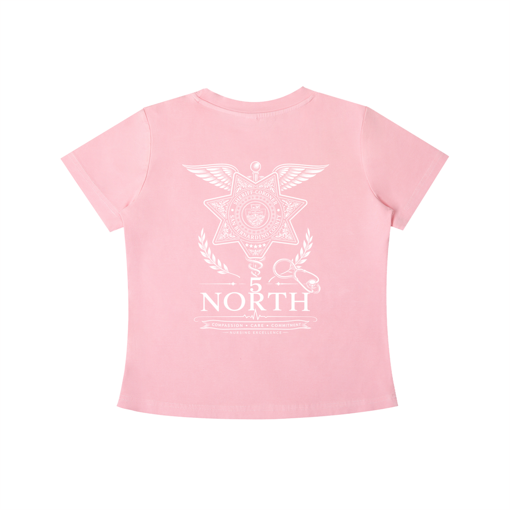 5 North- women’s Vintage Wash Slim Fit T-shirt