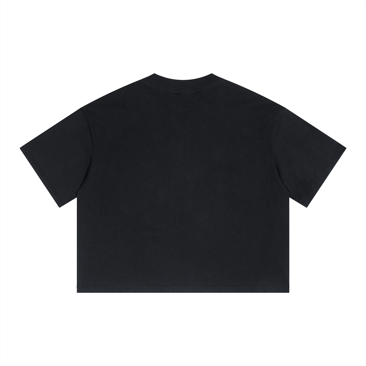 OC Varsity logo tee- adult unisex Boxy Drop Shoulder Crop T-Shirt