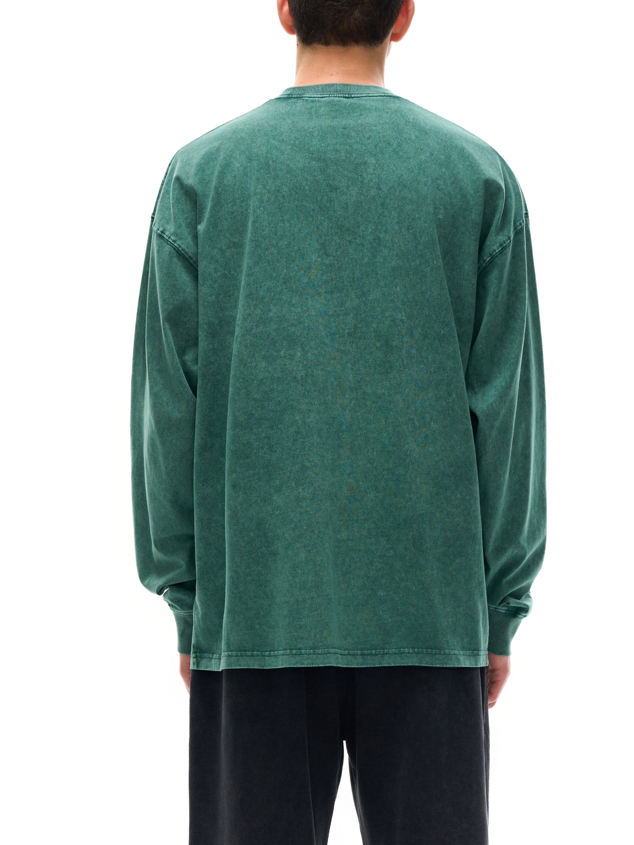 Respiratory Therapy- adult unisex Acid Wash Oversize Long Sleeve T-Shirt