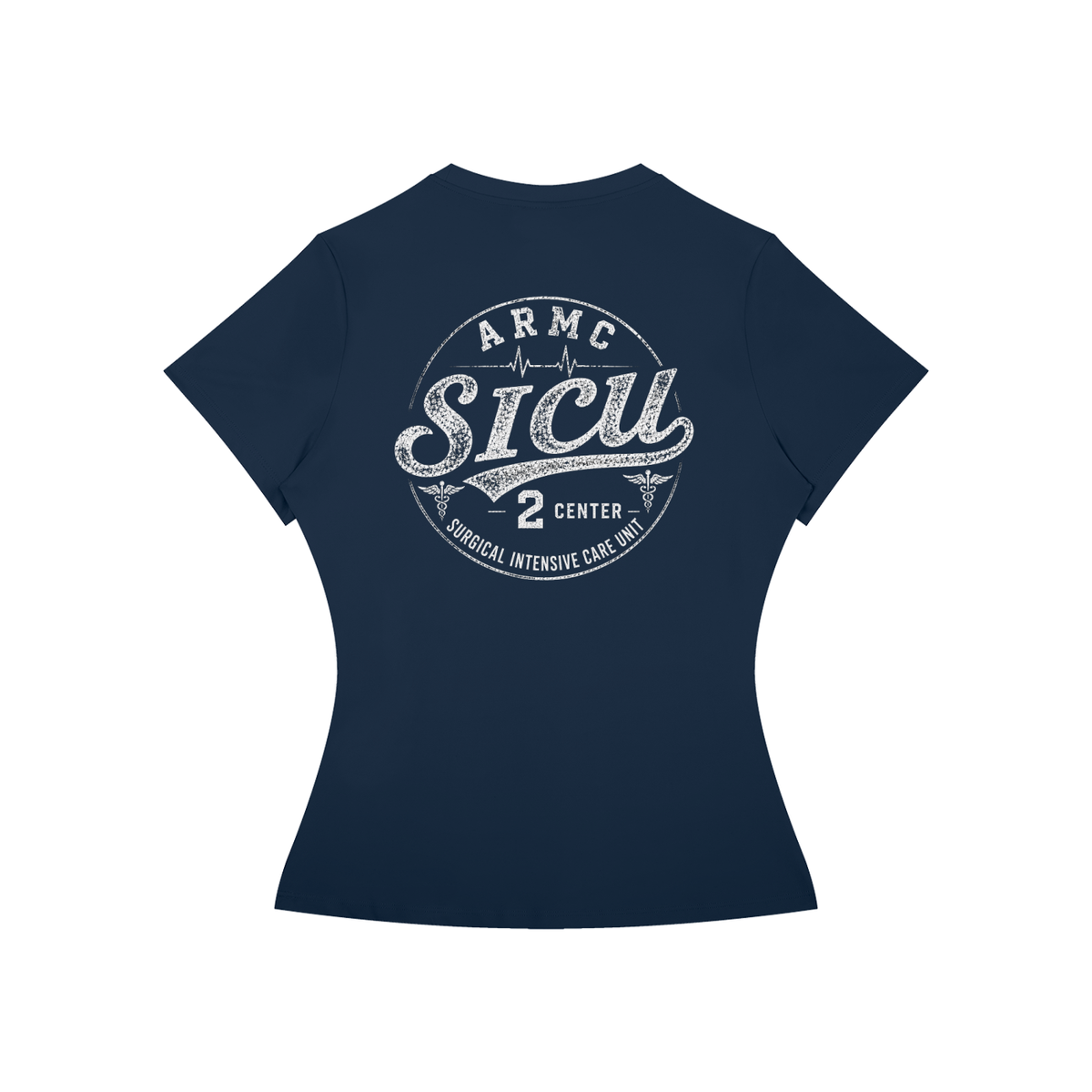 2 Center- Women’s Slim Fit Performance T-Shirt