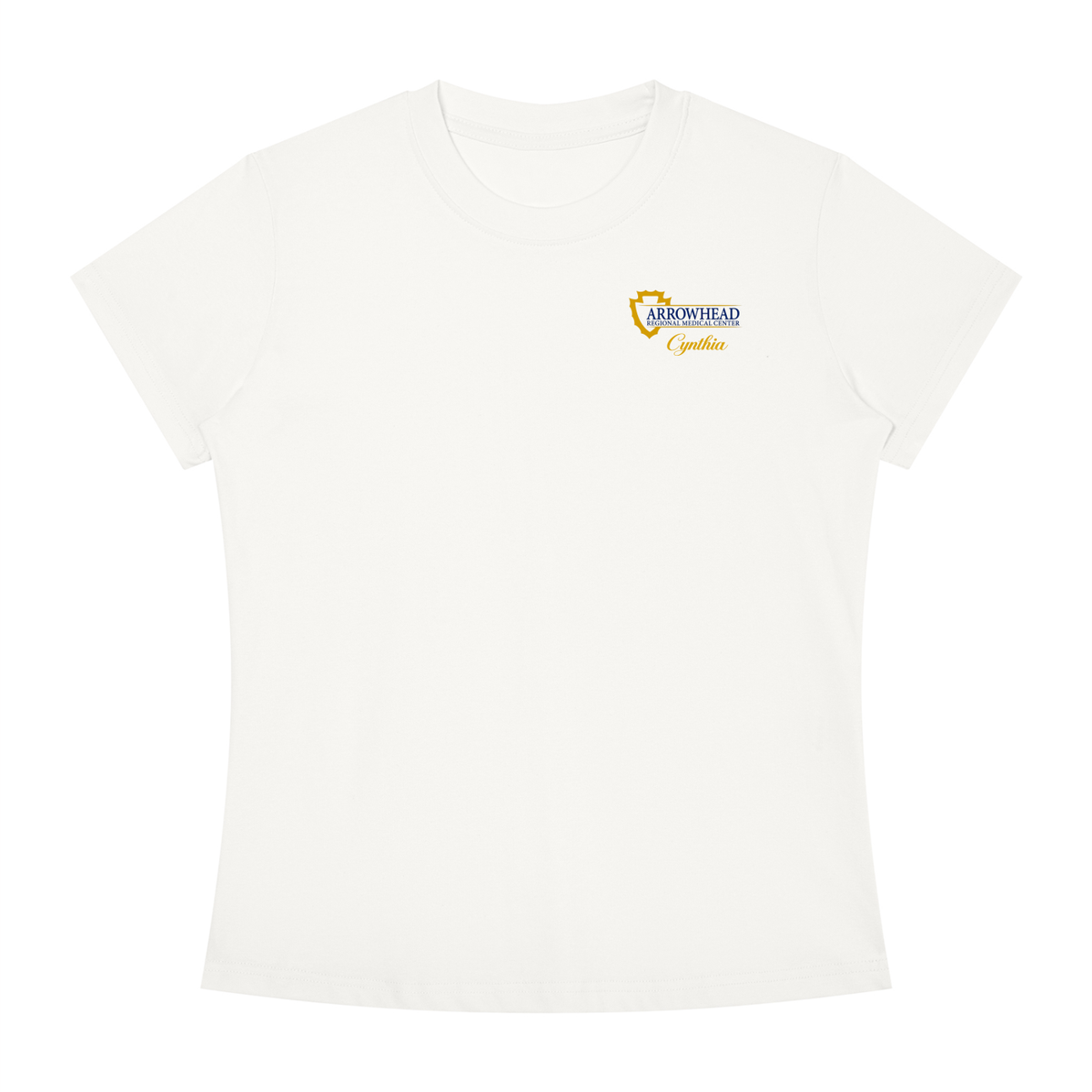 Cynthia custom- Women's Slim Fit Crewneck T-Shirt