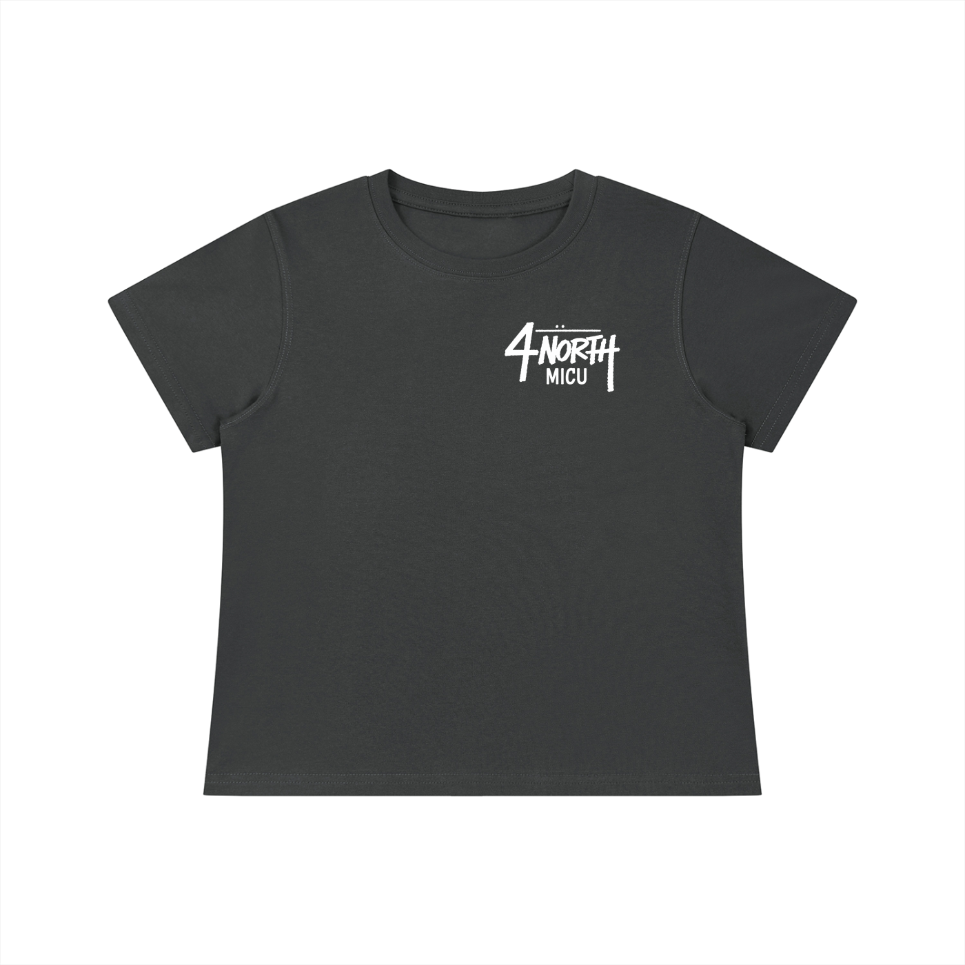 4 North White lettering- Women's Quick-Dry Baby T-Shirt