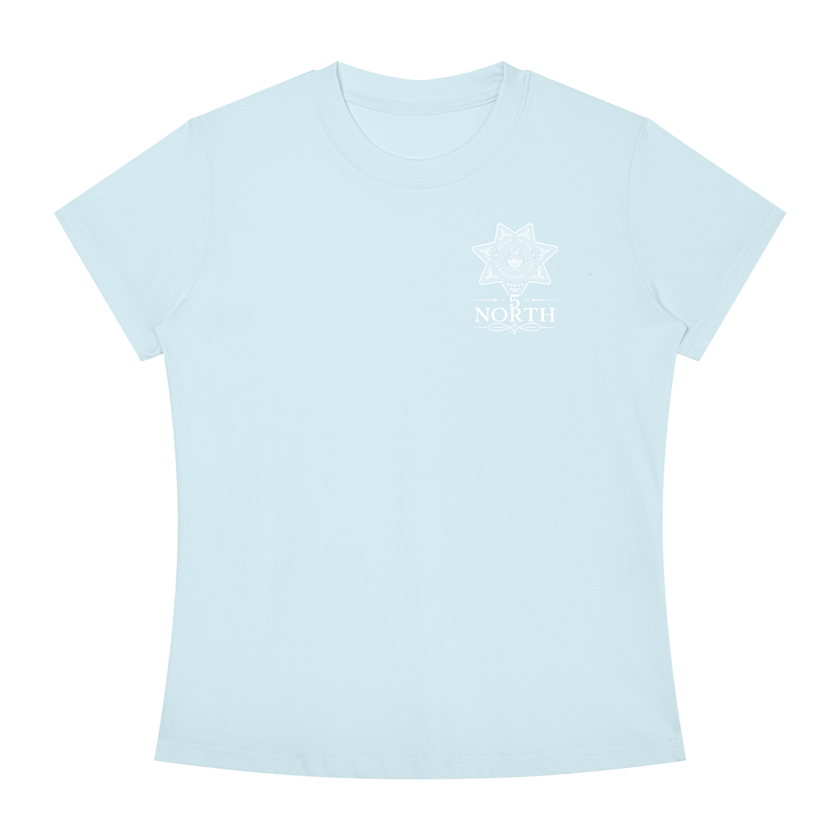 5 North- Women's Slim Fit Crewneck T-Shirt