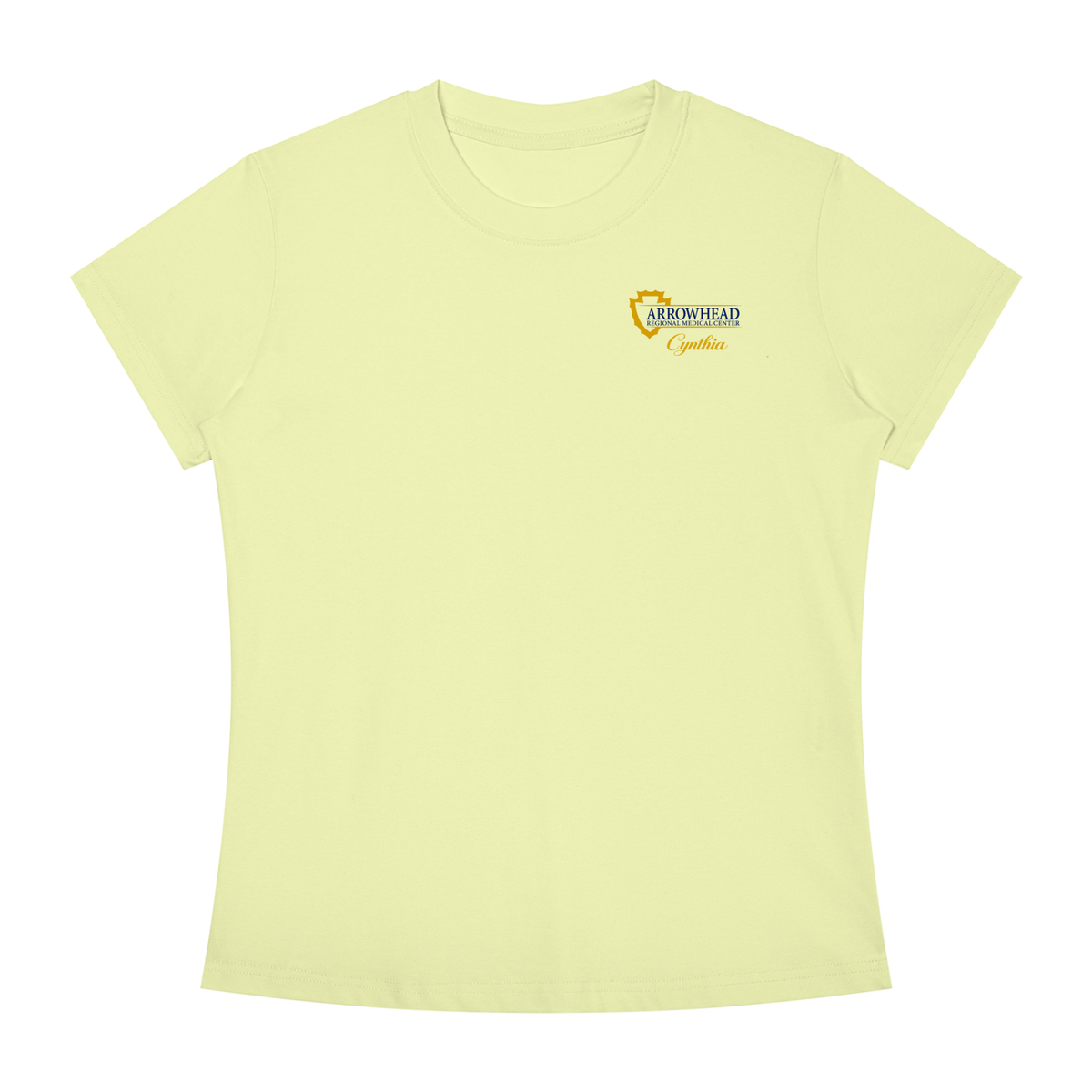 Cynthia custom- Women's Slim Fit Crewneck T-Shirt