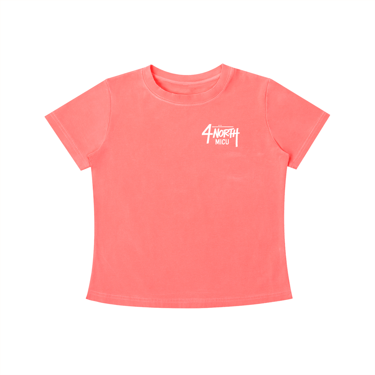 4 North- Vintage Wash Slim Fit T-shirt