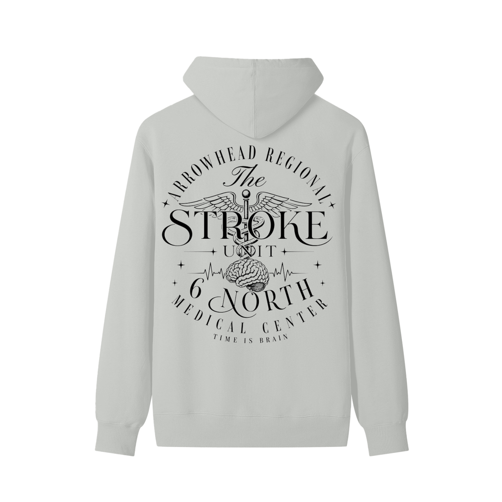 6 North Black Lettering - Classic Unisex Cotton Hoodie
