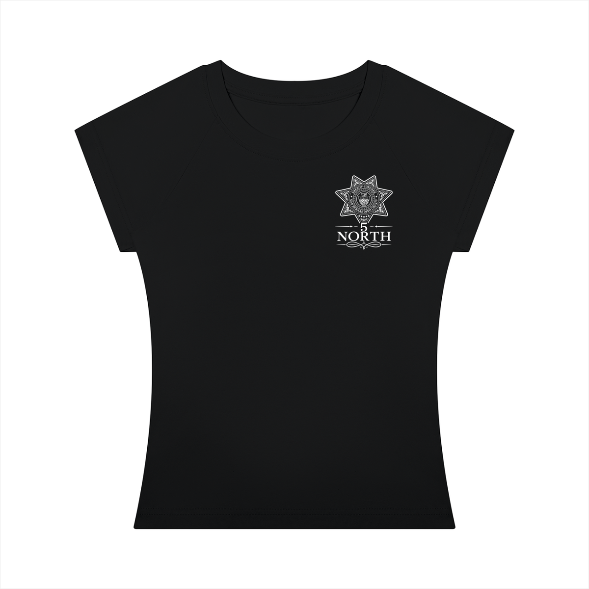5 North- Women’s Slim Raglan T-Shirt