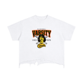 The Furies baseball- adult unisex Vintage Wash Boxy Distressed Hem T-Shirt