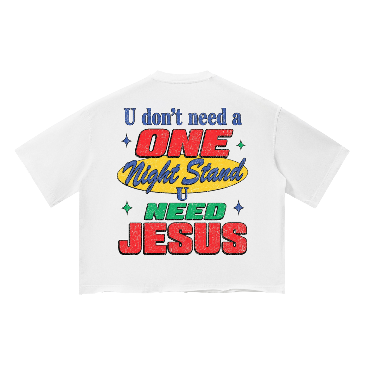 Unisex Vintage Wash Boxy T-Shirt