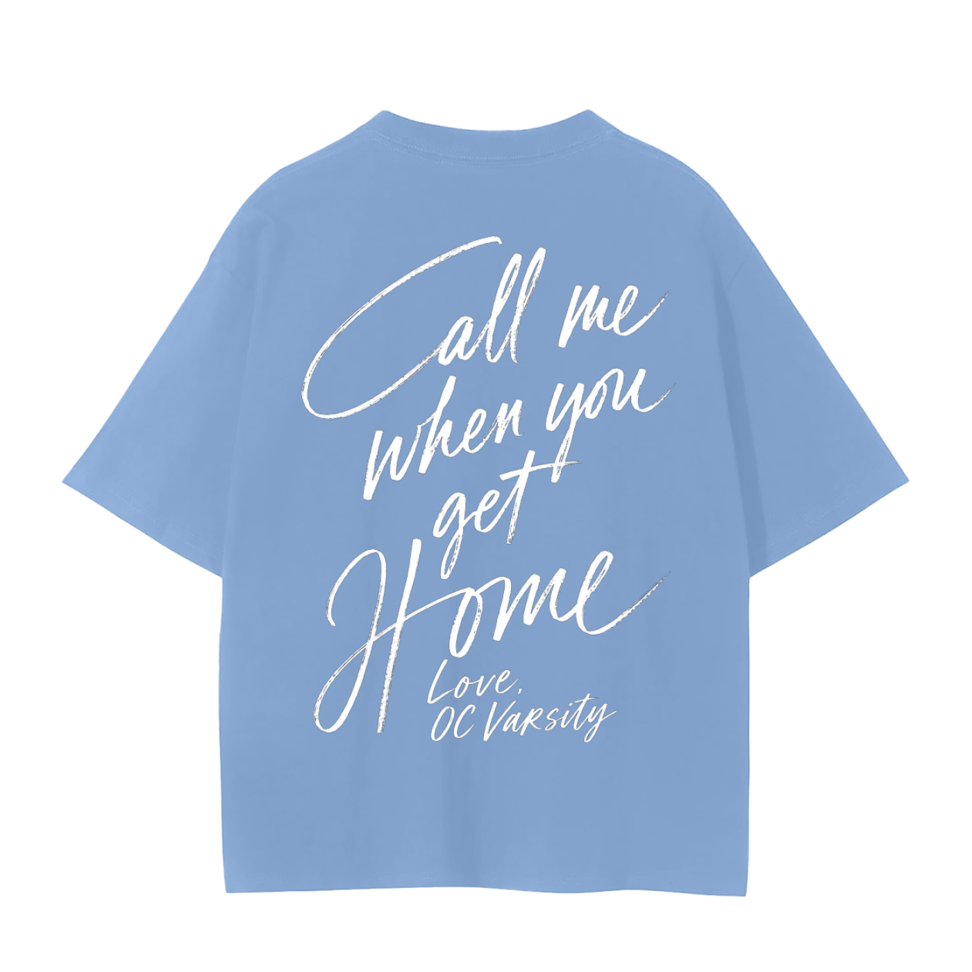 Call me when you get Home- adult unisex Seamless T-Shirt