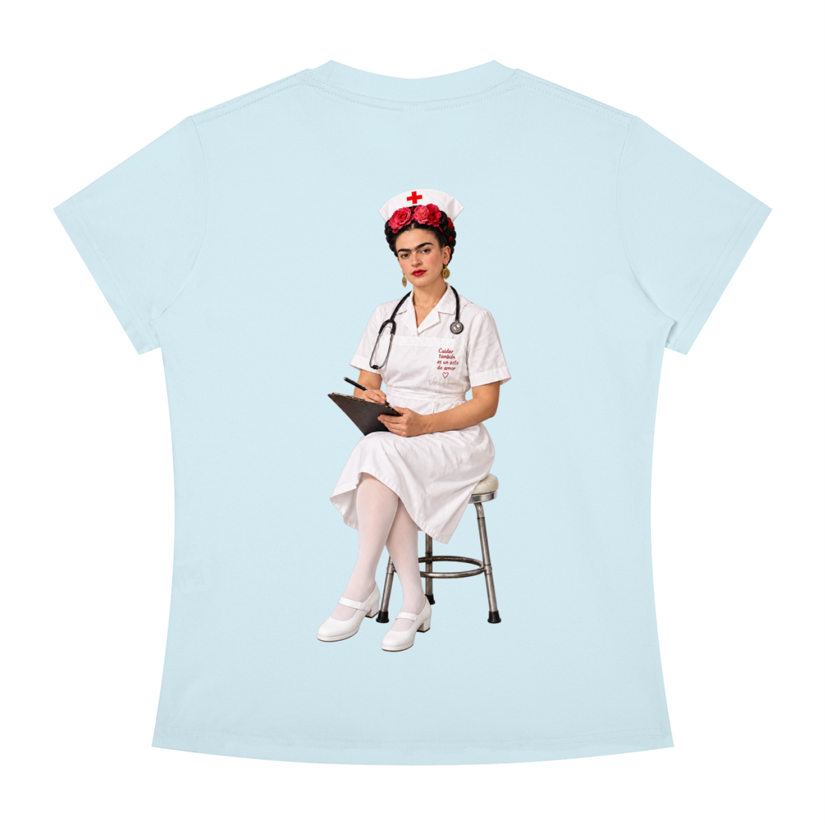 Cynthia custom- Women's Slim Fit Crewneck T-Shirt