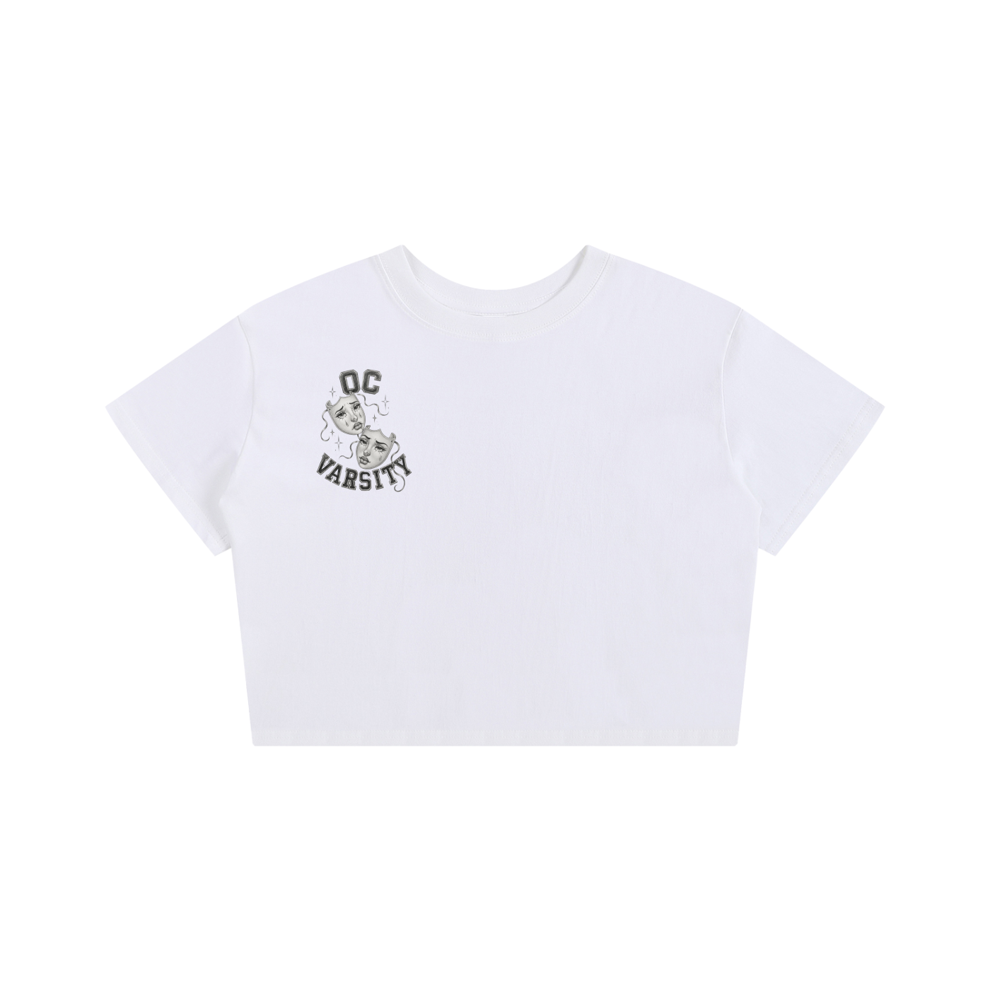 Smile now cry later- adult women Baby Tee Seamless T-Shirt - 200 GSM